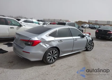 2023 Honda Civic из США, поврежденный, VIN 2HGFE1F77PH321210
